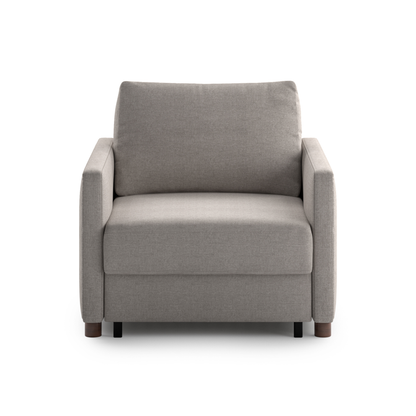 Luonto Polar Fabric Beige Sleeper Sofa With Level Function