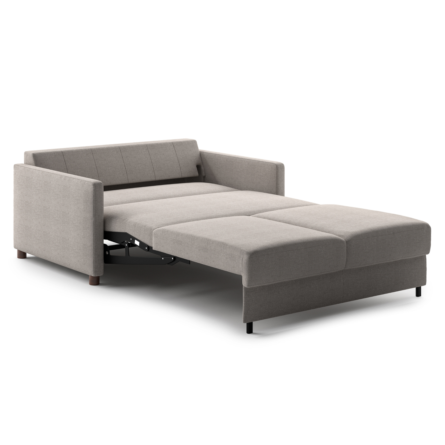Luonto Polar Fabric Beige Sleeper Sofa With Level Function