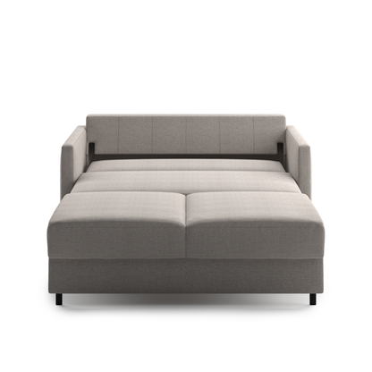 Luonto Polar Fabric Beige Sleeper Sofa With Level Function