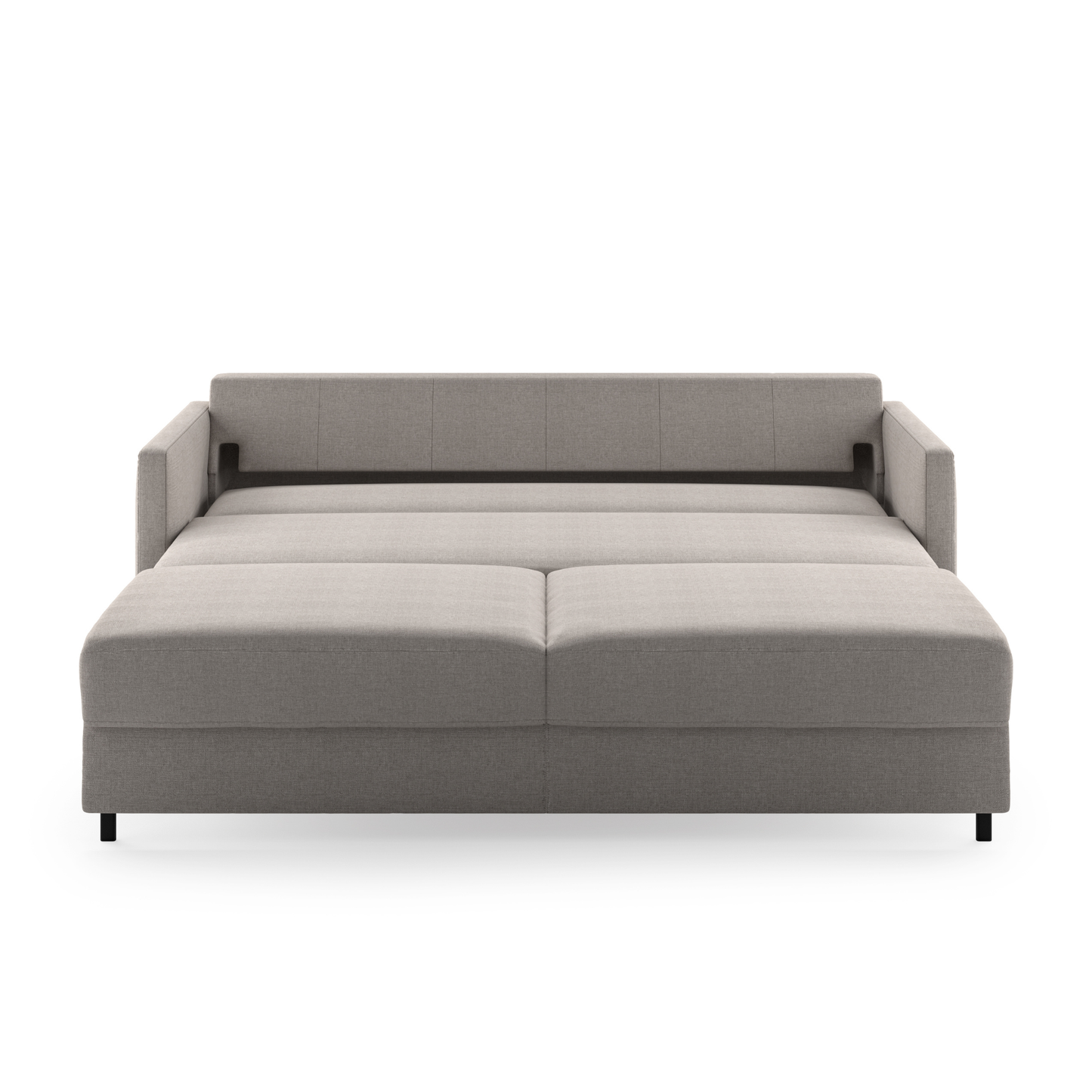 Luonto Polar Fabric Beige Sleeper Sofa With Level Function