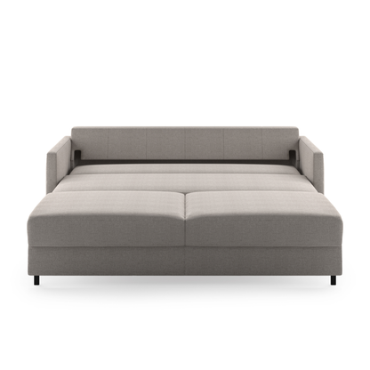 Luonto Polar Fabric Beige Sleeper Sofa With Level Function