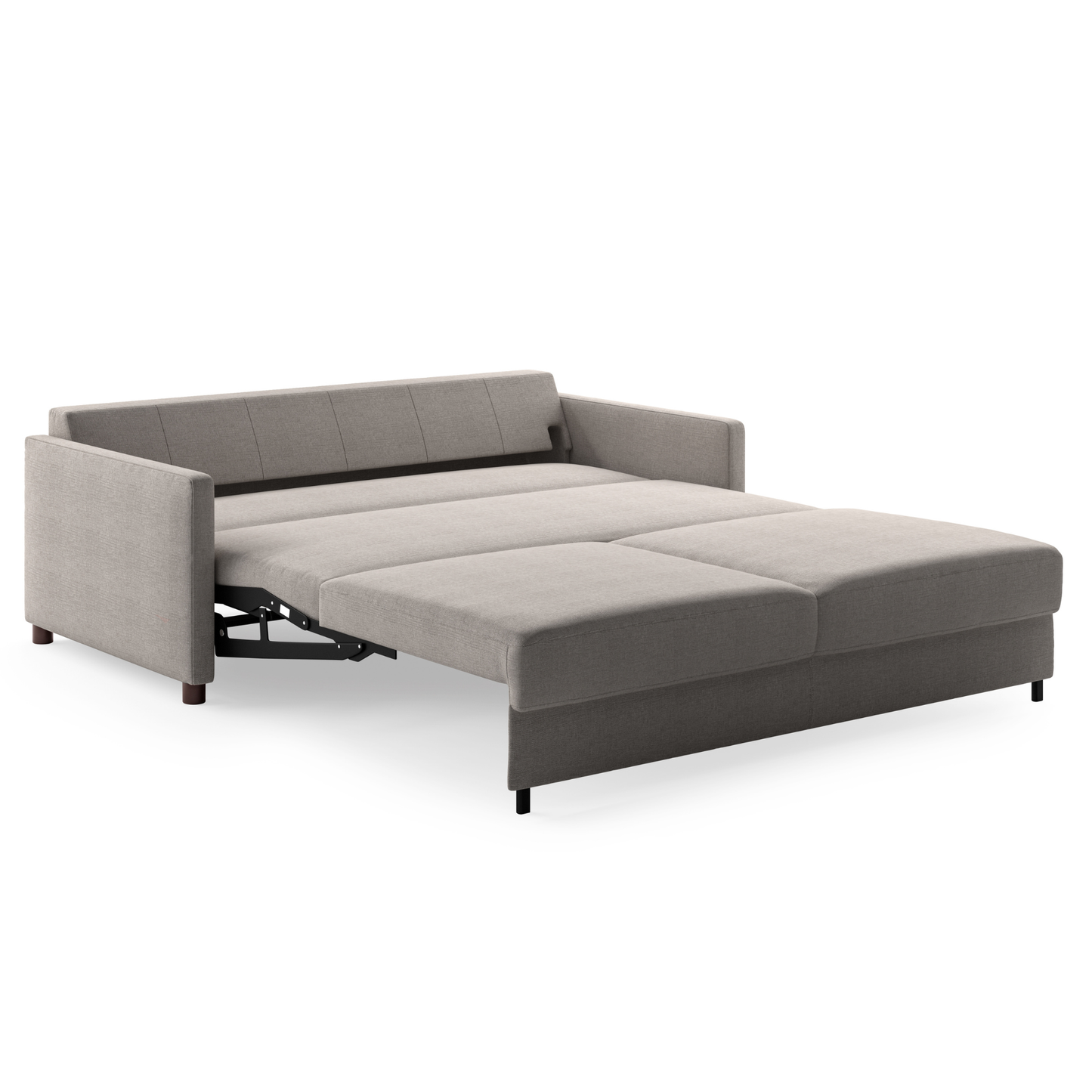 Luonto Polar Fabric Beige Sleeper Sofa With Level Function