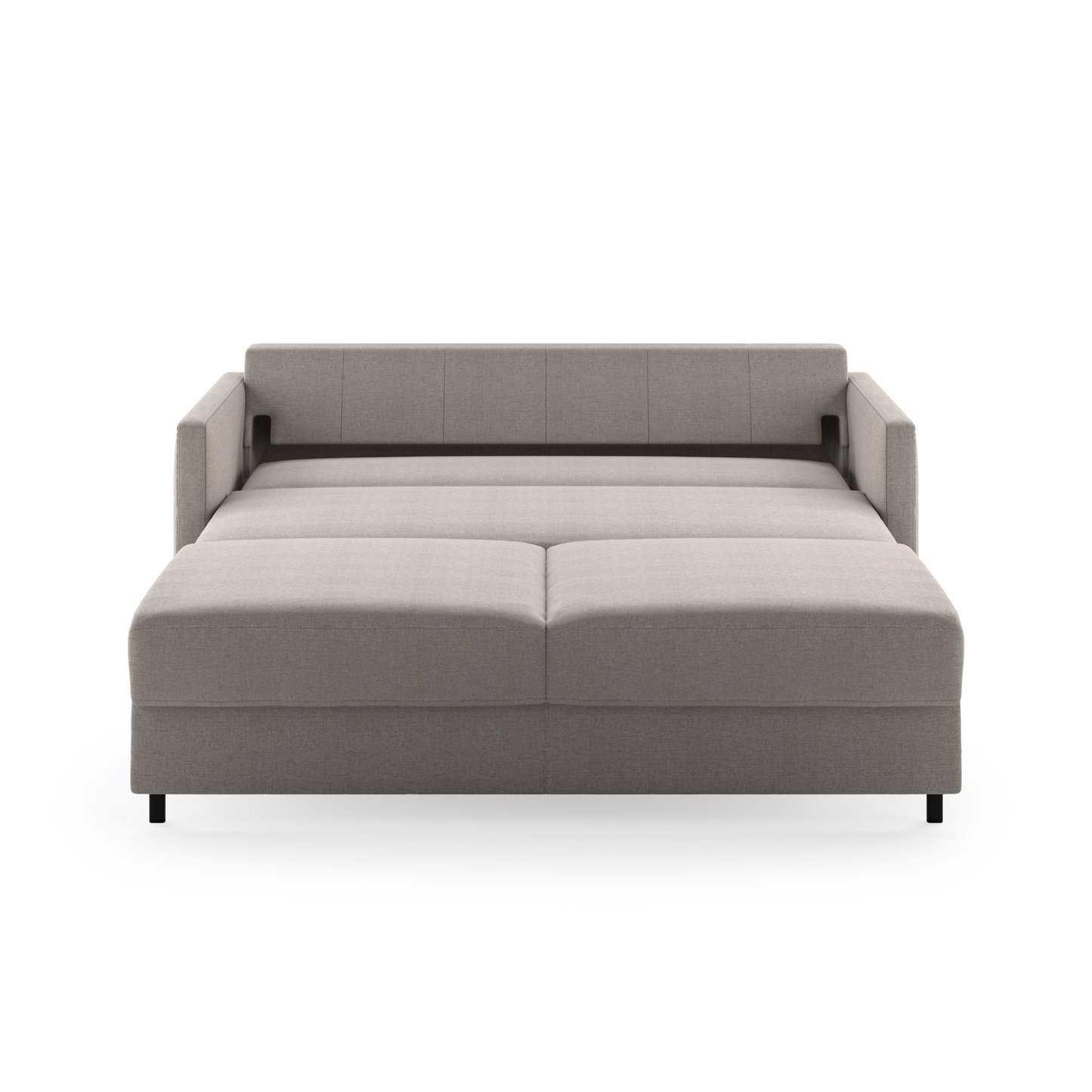 Luonto Polar Fabric Beige Sleeper Sofa With Level Function