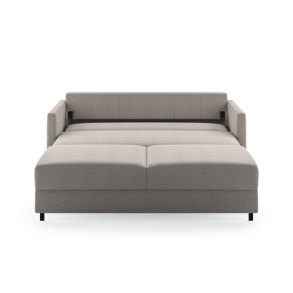 Luonto Polar Fabric Beige Sleeper Sofa With Level Function