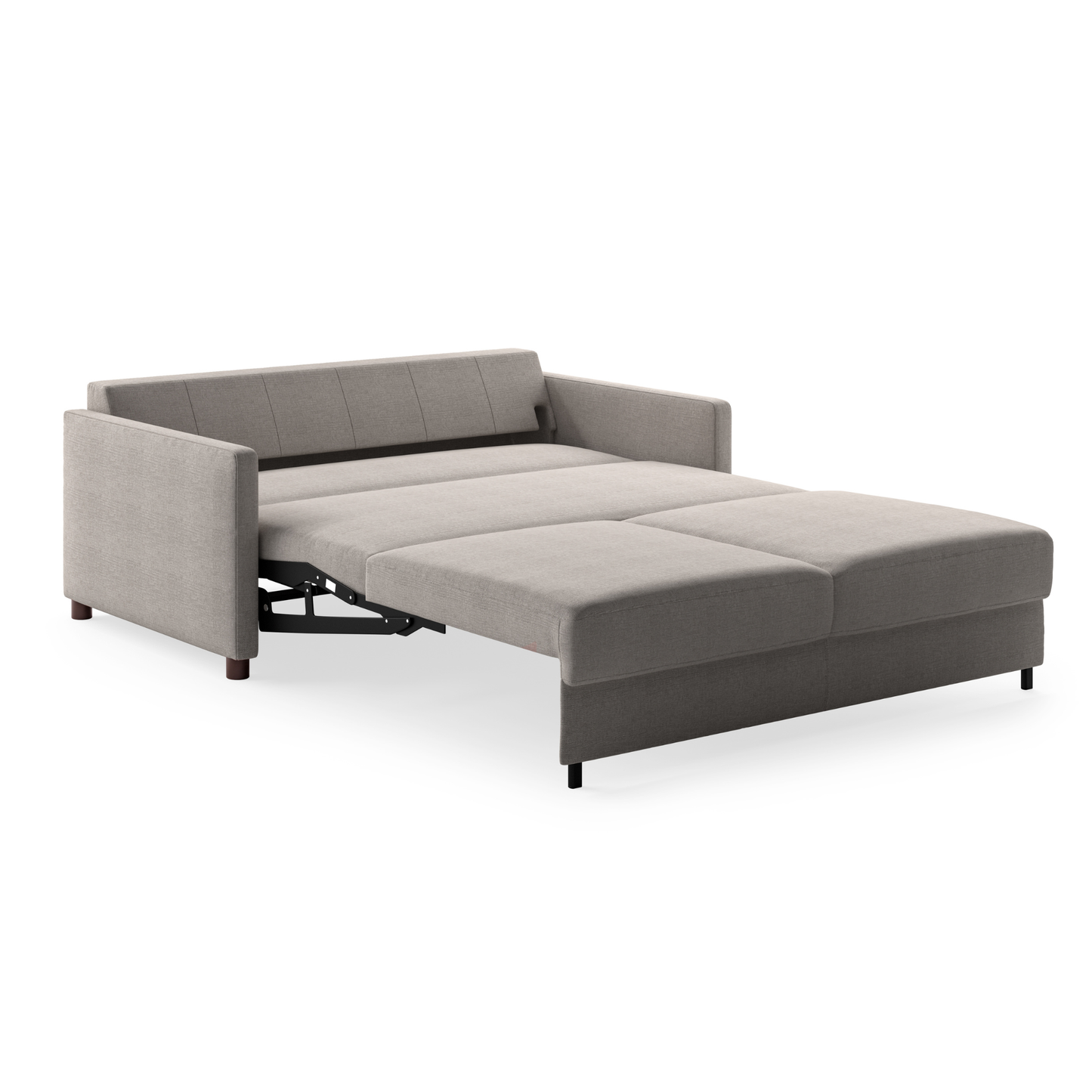 Luonto Polar Fabric Beige Sleeper Sofa With Level Function