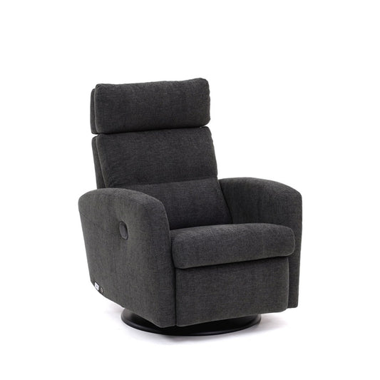 Luonto Sloped Fabric Power And Manual Recliner Chair