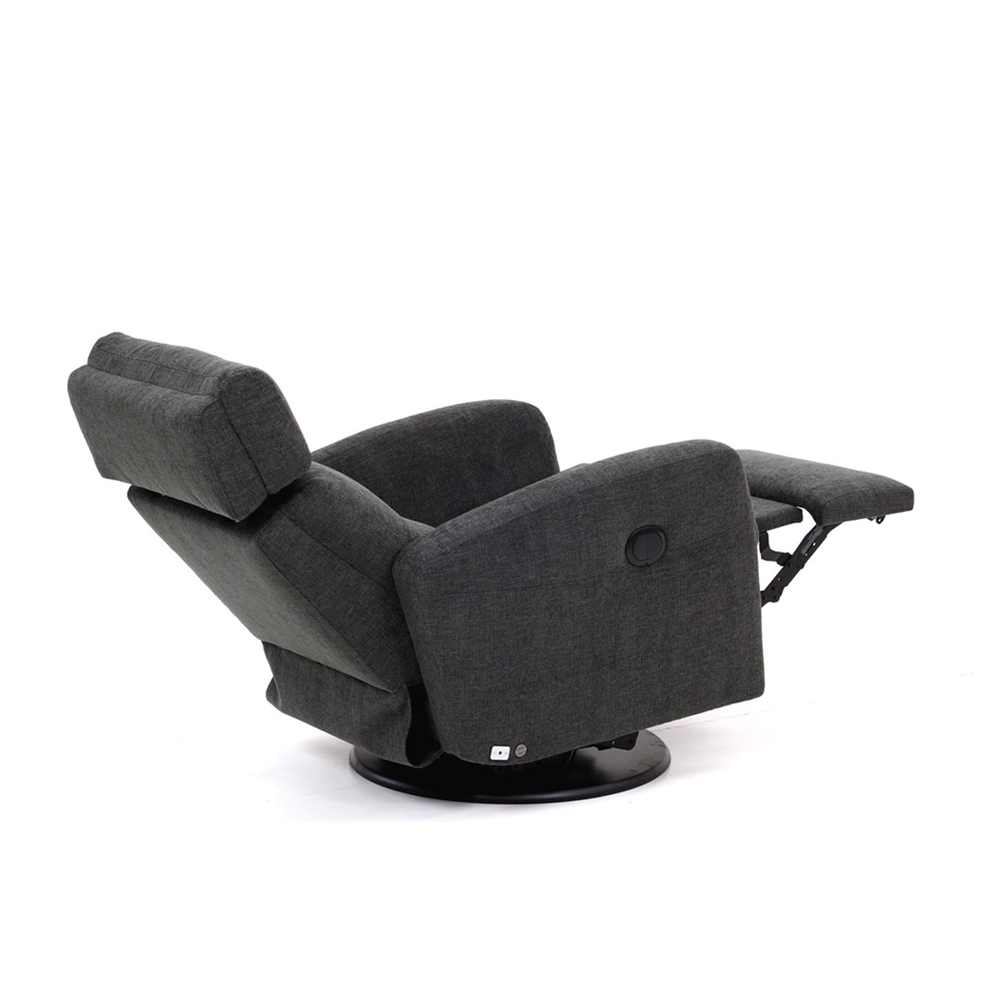 Luonto Sloped Fabric Power And Manual Recliner Chair