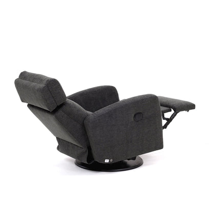 Luonto Sloped Fabric Power And Manual Recliner Chair