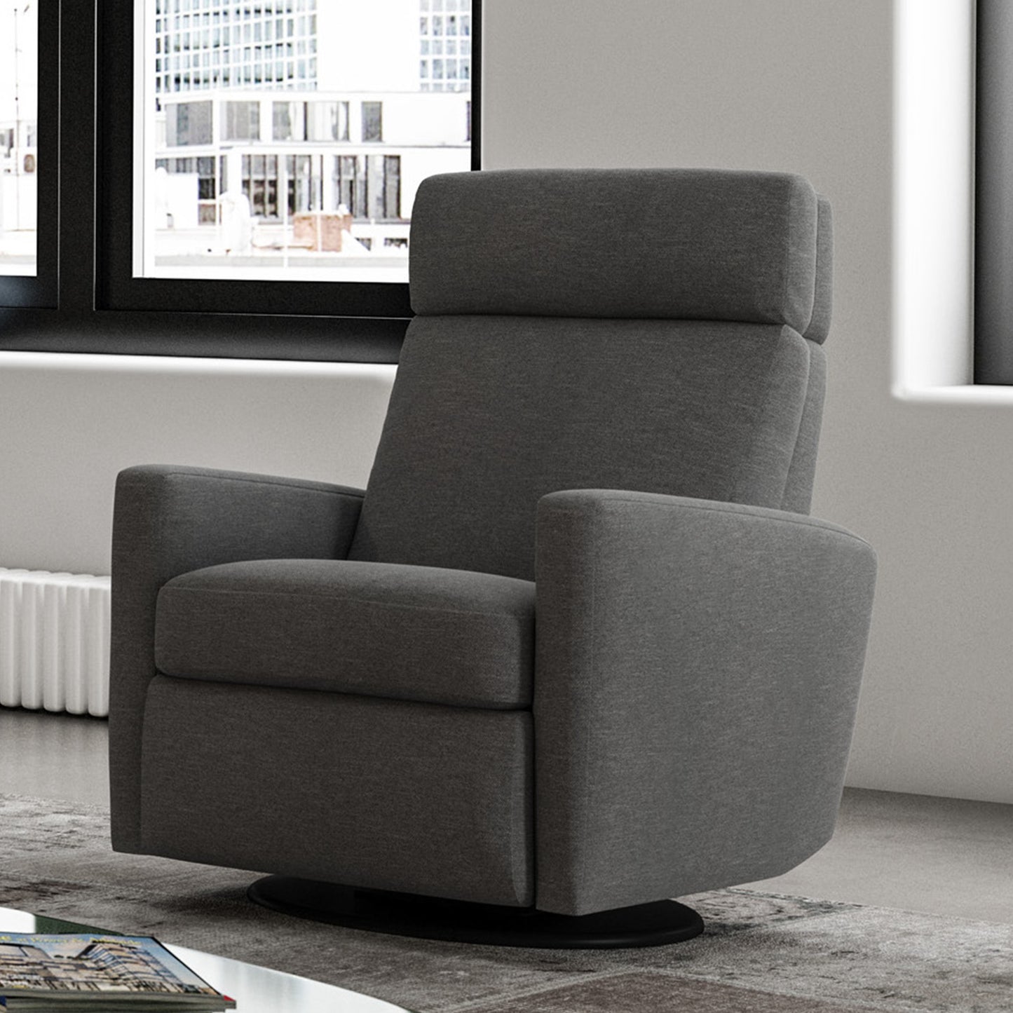 Luonto Track Fabric Power and Manual Recliner Chair