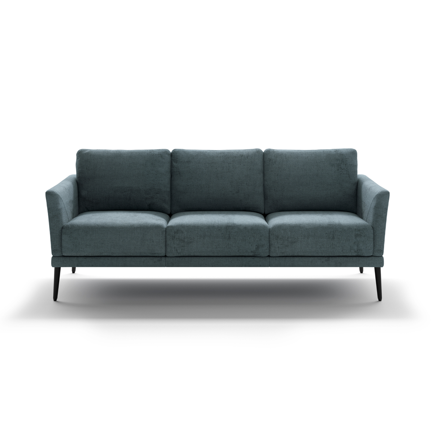 Luonto Viola 3-Seater Scandinavian Fabric Sofa With Durable Wood Frame