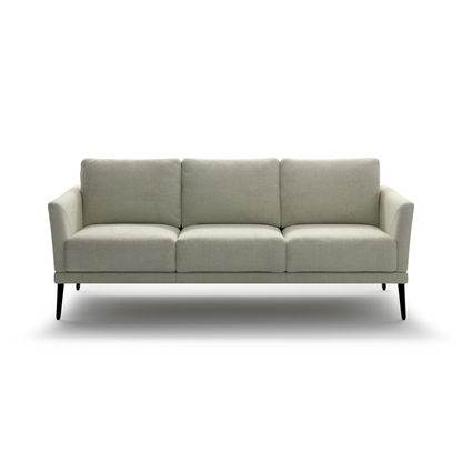 Luonto Viola 3-Seater Scandinavian Fabric Sofa With Durable Wood Frame