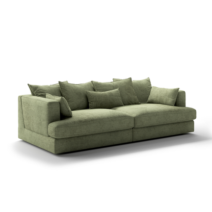 Luonto Vivian Oversized Harmony Fabric Sofa Day Bed in Twin XL-comfortdesignfurniture