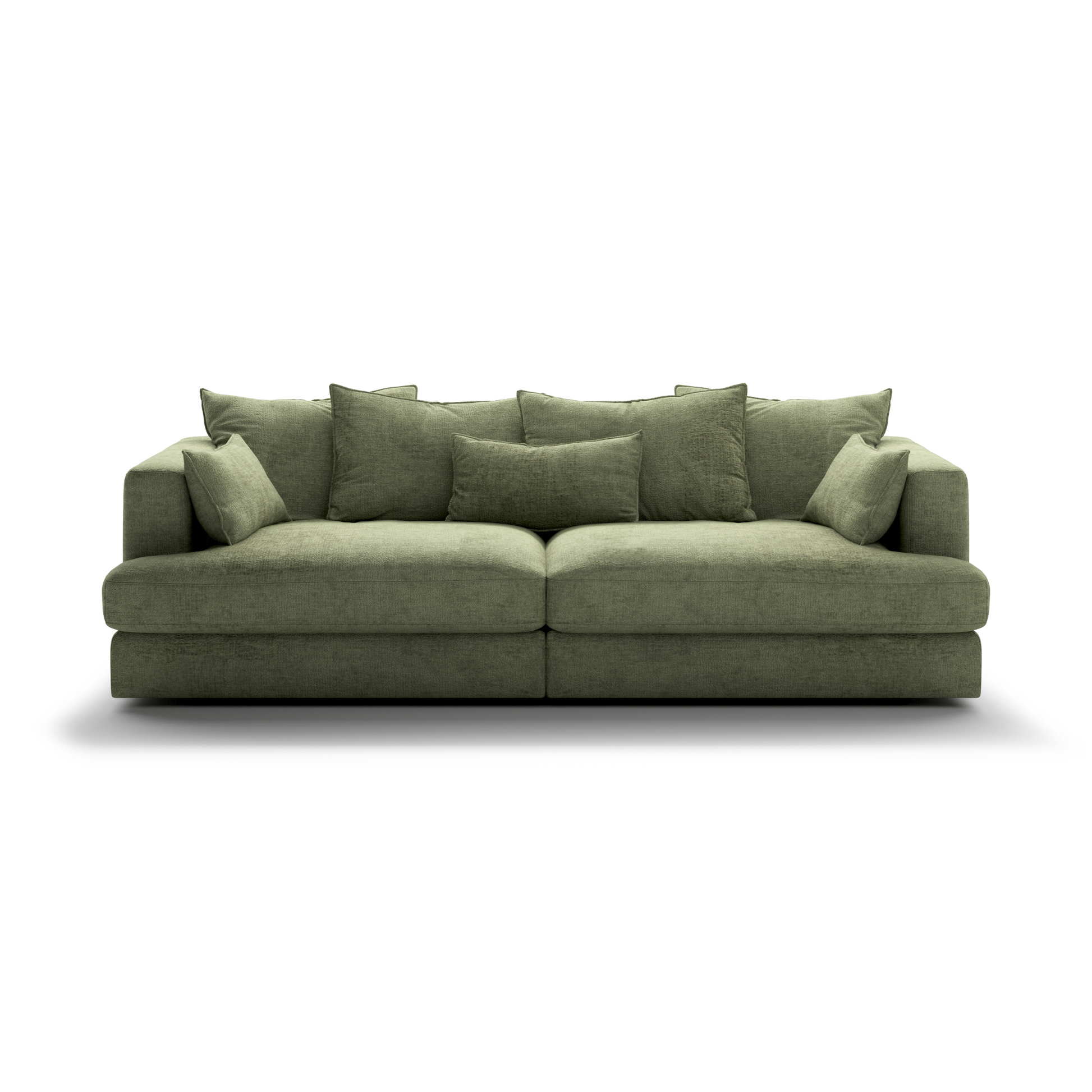 Luonto Vivian Oversized Harmony Fabric Sofa Day Bed in Twin XL-comfortdesignfurniture
