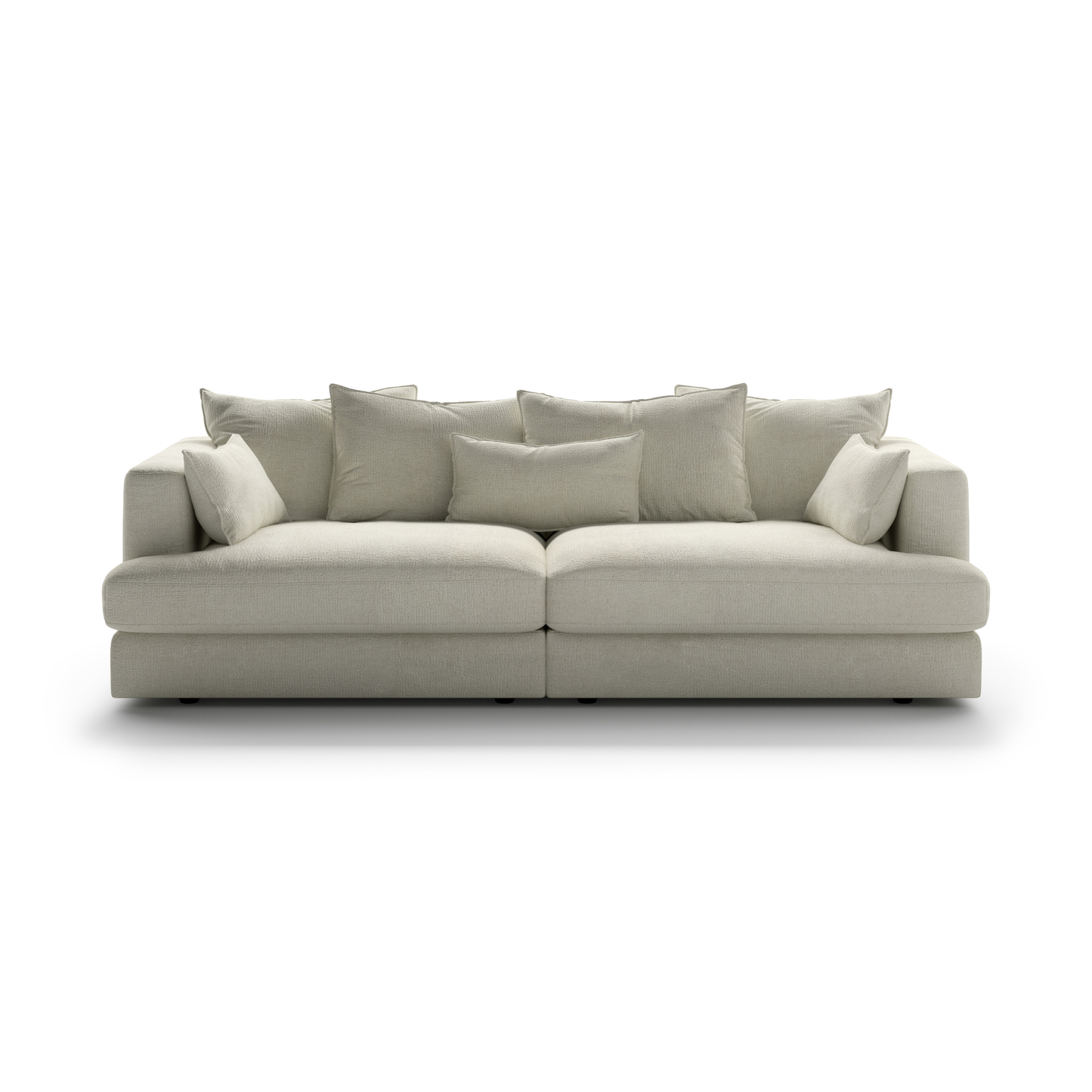 Luonto Vivian Oversized Harmony Fabric Sofa Day Bed in Twin XL-comfortdesignfurniture