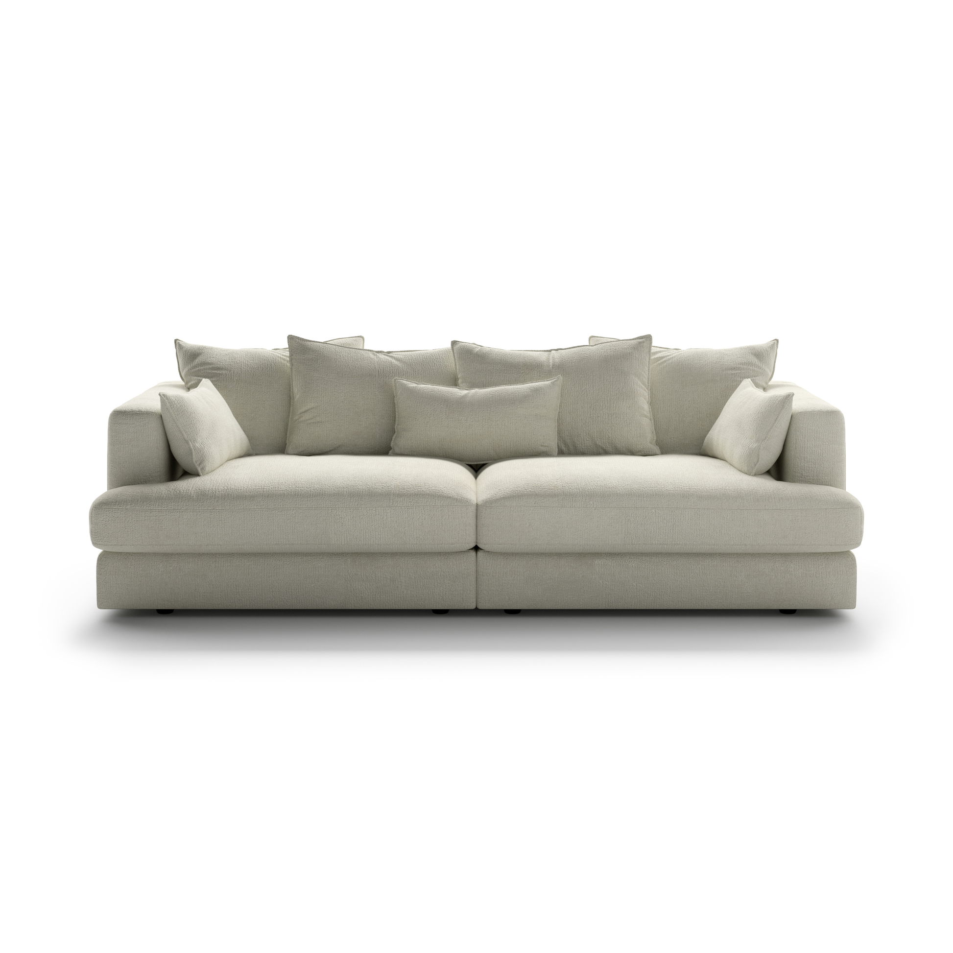 Luonto Vivian Oversized Harmony Fabric Sofa Day Bed in Twin XL-comfortdesignfurniture