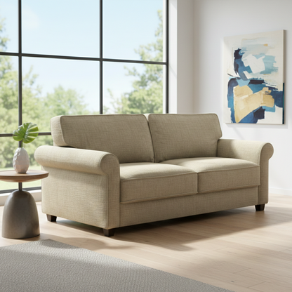 Luonto Willow Fabric Sleeper Sofa With Hybrid Deluxe mechanism