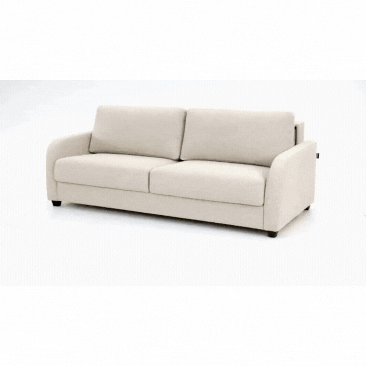 Luonto Aspen Fabric Sleeper Sofa With Nest Function