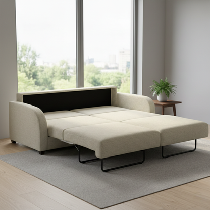 Luonto Aspen Fabric Sleeper Sofa With Nest Function