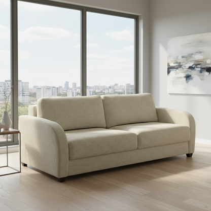Luonto Aspen Fabric Sleeper Sofa With Nest Function