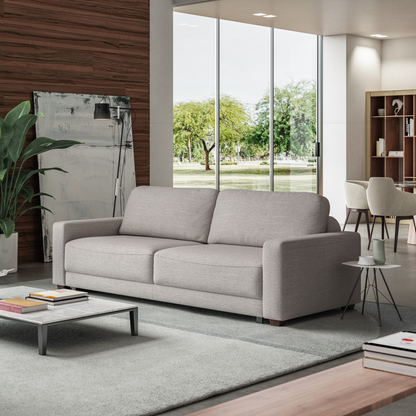 Luonto Belton Performance Fabric Queen Sofa Sleeper with Power & Manual Conversion-comfortdesignfurniture