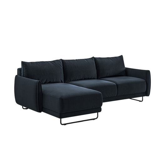 Luonto Dolphin Full XL Sleeper Sofa with Reversible Chaise