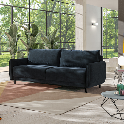 Luonto Dolphin Full XL Sleeper Sofa with Reversible Chaise