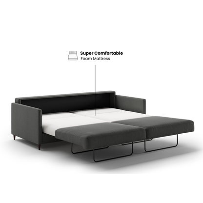 Luonto Elfin Fabric Sleeper Sofa With Nest Function
