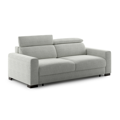Luonto Elliot Fabric Reversible Chaise Sleeper Sectional Sofa (King/Queen)