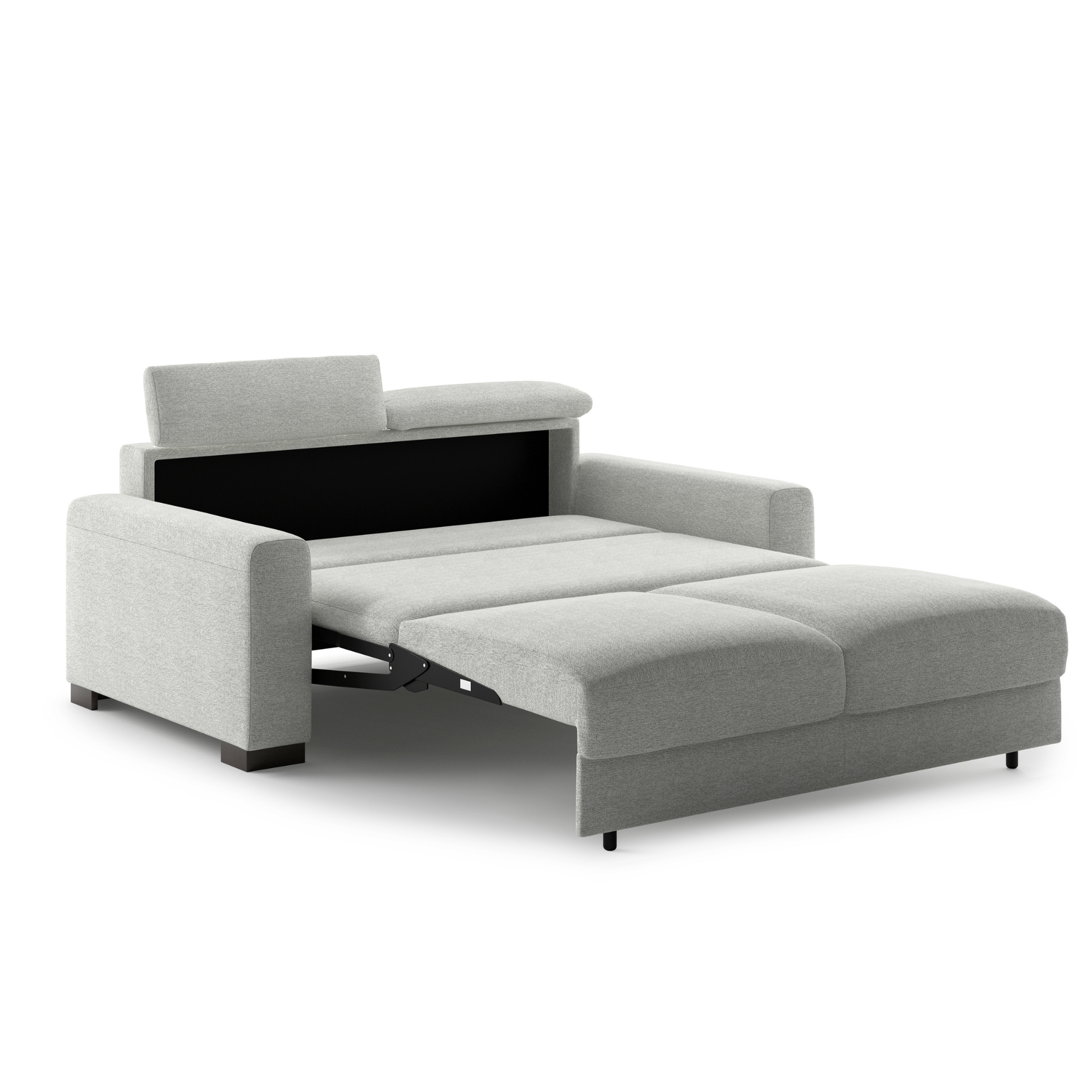 Luonto Elliot Fabric Reversible Chaise Sleeper Sectional Sofa (King/Queen)-comfortdesignfurniture