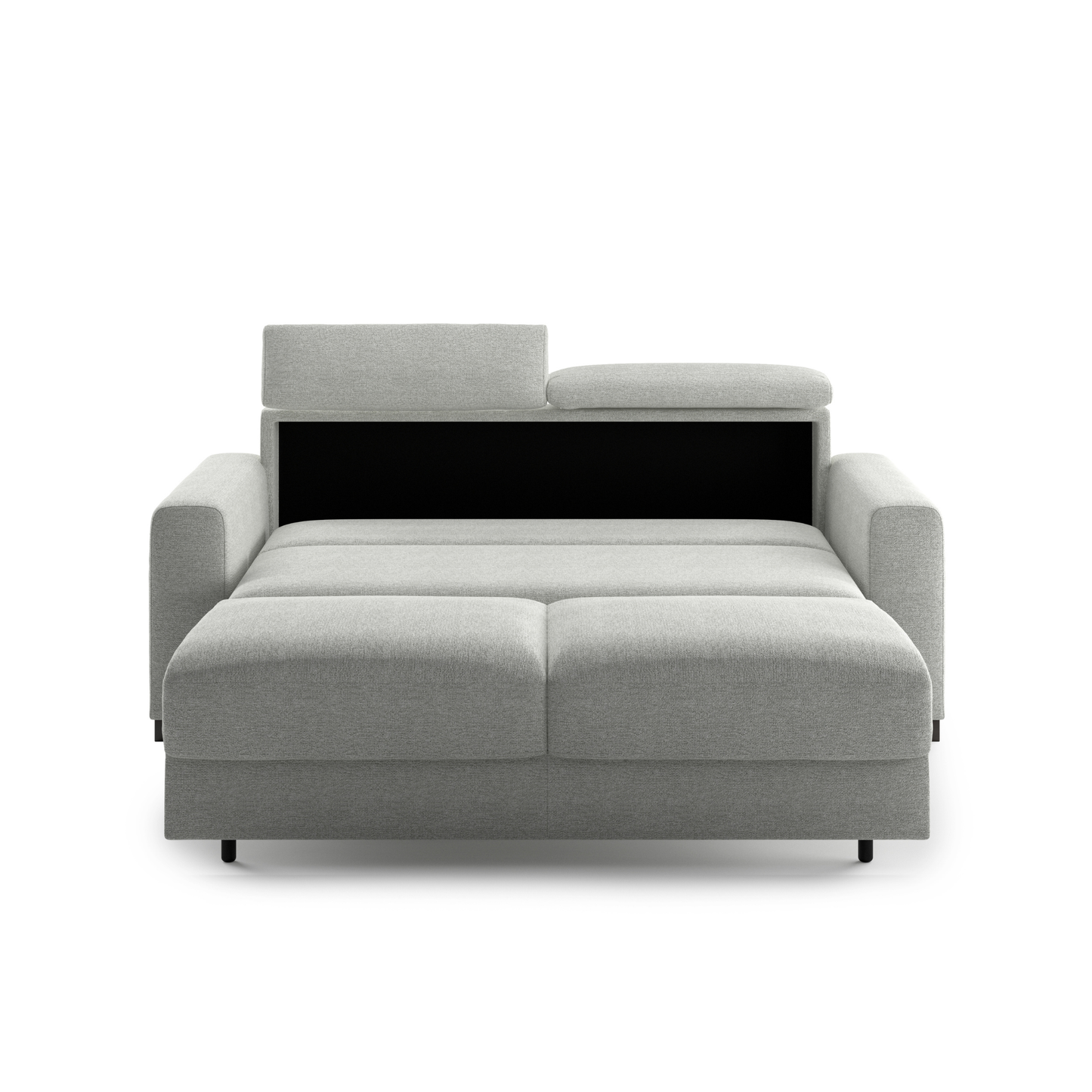 Luonto Elliot Fabric Reversible Chaise Sleeper Sectional Sofa (King/Queen)-comfortdesignfurniture