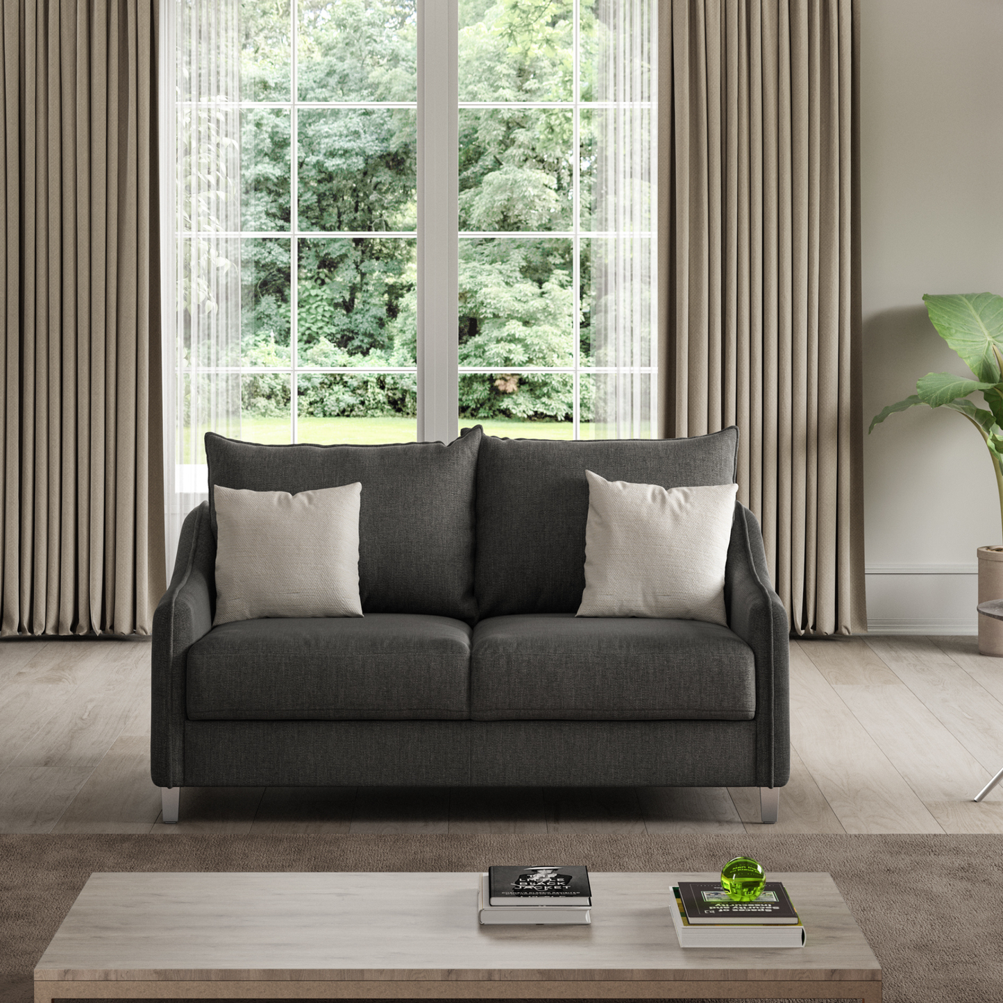 Luonto Ethos Fabric Sleeper Sofa With Nest Mechanism