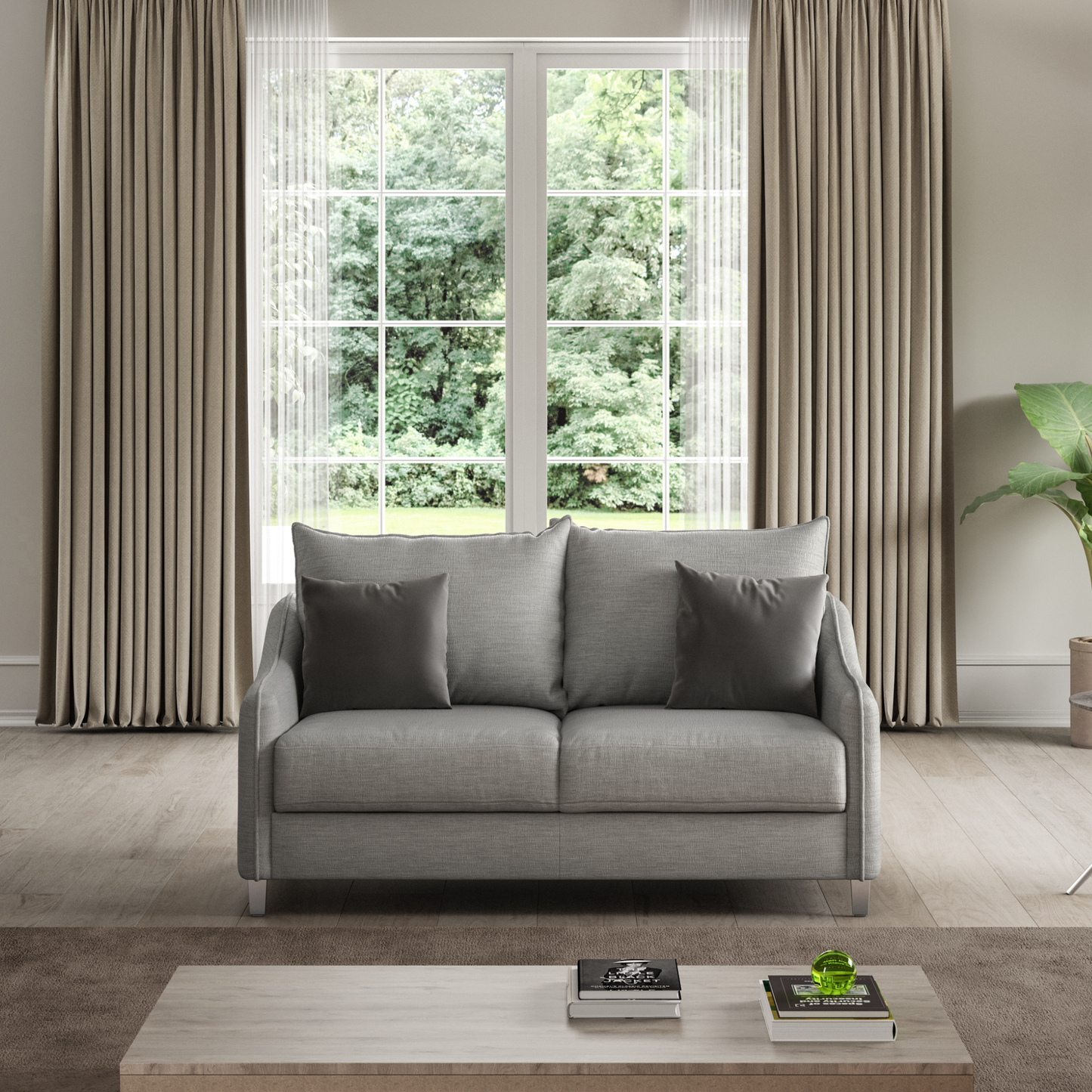 Luonto Ethos Fabric Sleeper Sofa With Nest Mechanism