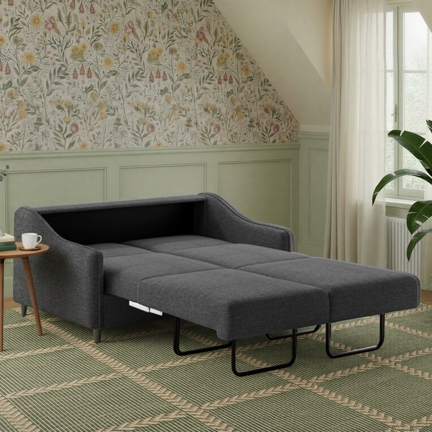 Luonto Ethos Fabric Sleeper Sofa With Nest Mechanism