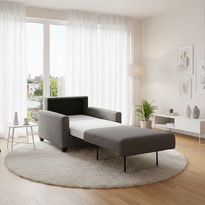 Luonto Fantasy Sleeper Sofa With Level Function & Foam Mattress