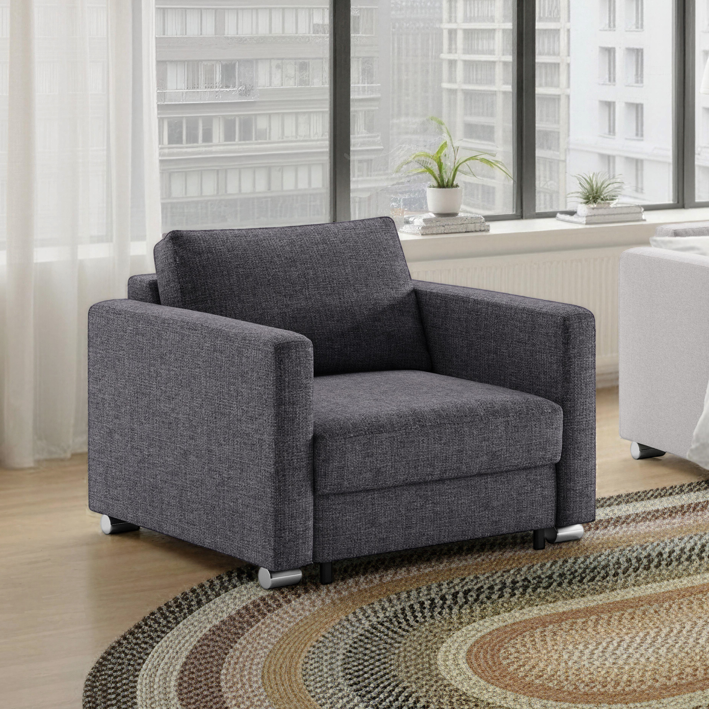 Luonto Fantasy Sleeper Sofa With Level Function & Foam Mattress