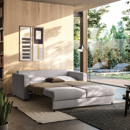 Luonto Fantasy Sleeper Sofa With Level Function & Foam Mattress