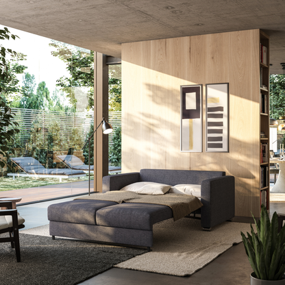 Luonto Fantasy Sleeper Sofa With Level Function & Foam Mattress