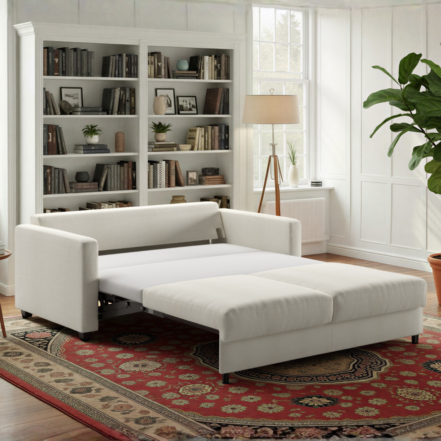 Luonto Fantasy Sleeper Sofa With Level Function & Foam Mattress