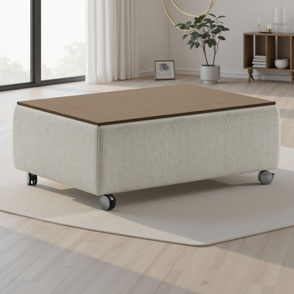 Luonto Functional Coffee Table with Casters