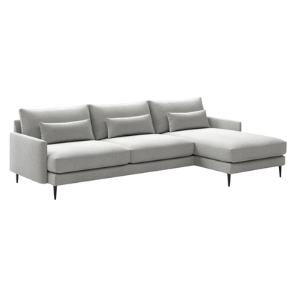 Luonto Liam Fabric Sectional Sofa With Reversible Chaise