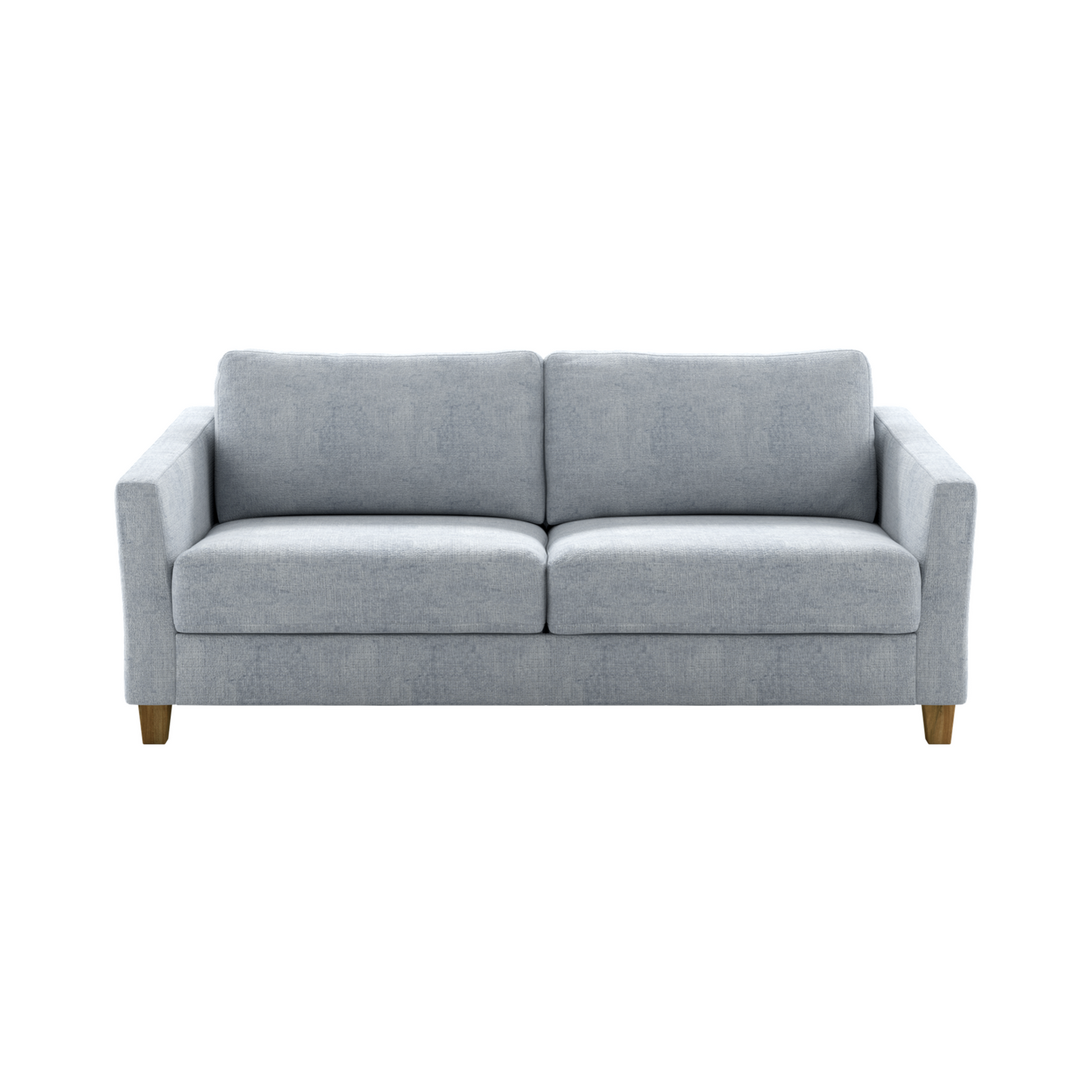 Luonto Monika Fabric Queen Sleeper Sofa With Wood or Chrome Legs