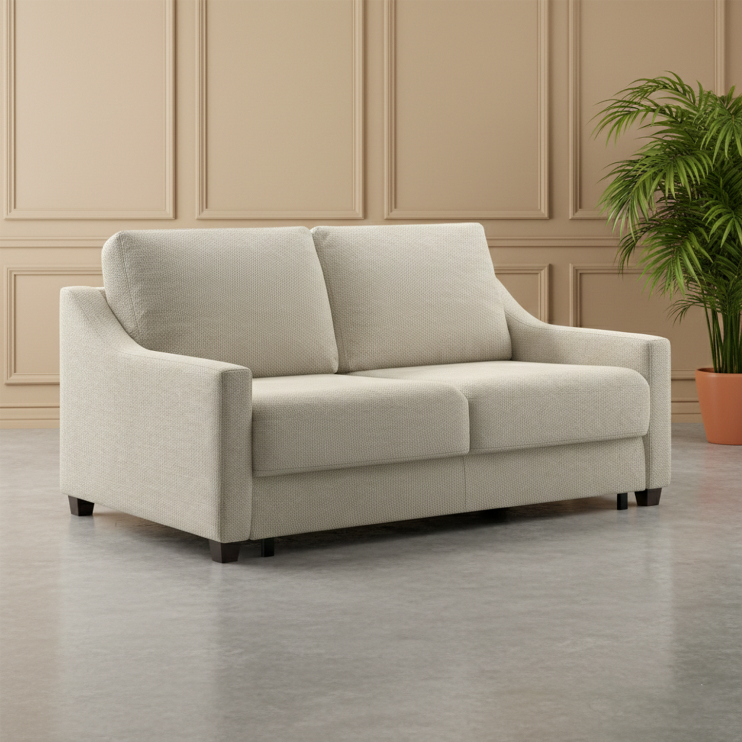 Luonto Nautica Fabric Sleeper Sofa With Level Deluxe Function