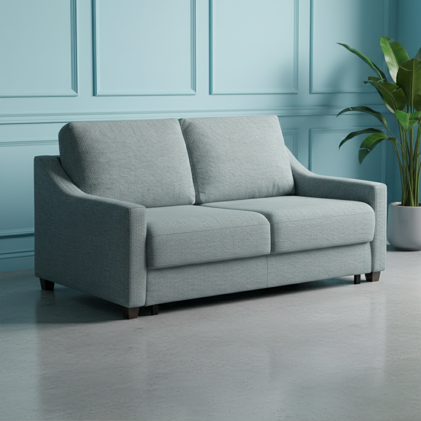 Luonto Nautica Fabric Sleeper Sofa With Level Deluxe Function