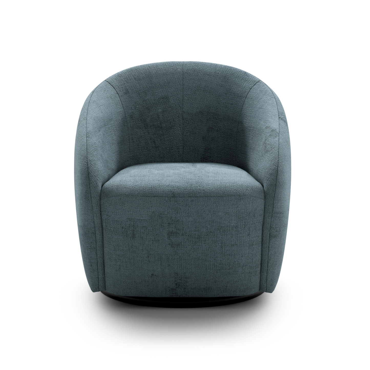 Luonto Regalia Polyester Accent Chair with 360° Swivel Base