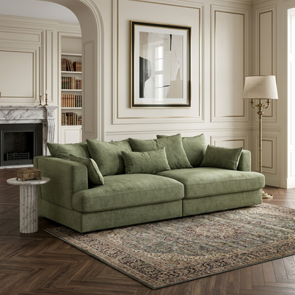 Luonto Vivian Oversized Harmony Fabric Sofa Day Bed in Twin XL-comfortdesignfurniture