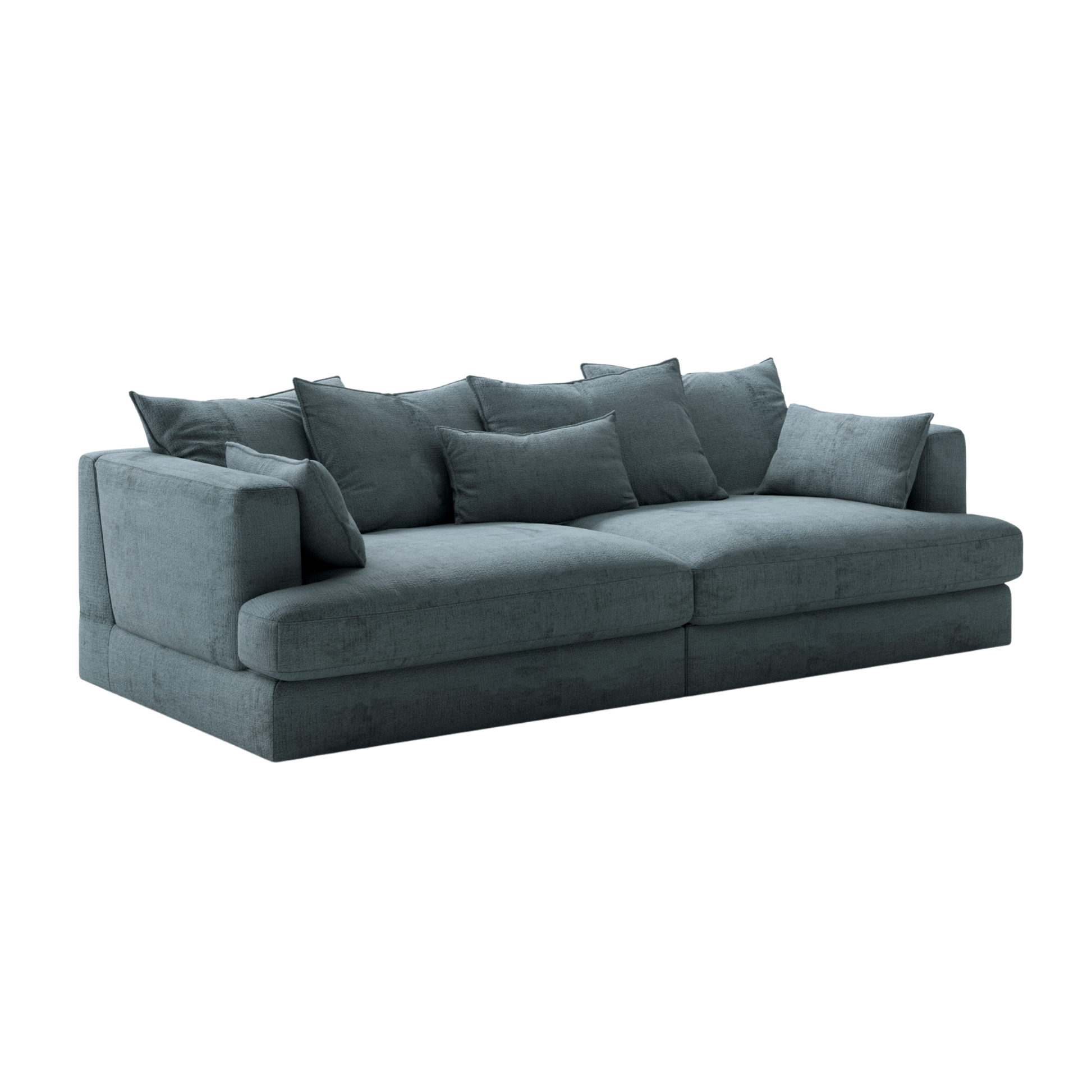 Luonto Vivian Oversized Harmony Fabric Sofa Day Bed in Twin XL-comfortdesignfurniture
