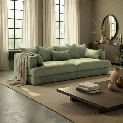 Luonto Vivian Oversized Harmony Fabric Sofa Day Bed in Twin XL-comfortdesignfurniture