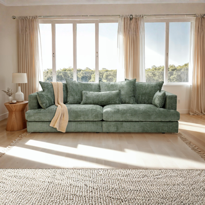Luonto Vivian Oversized Harmony Fabric Sofa Day Bed in Twin XL-comfortdesignfurniture