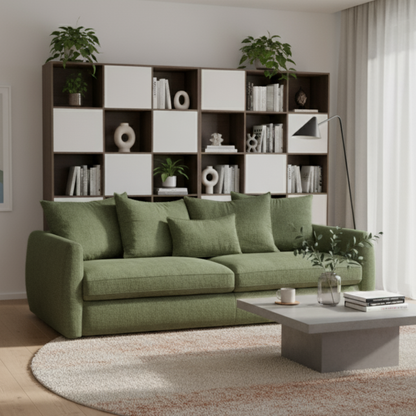 Luonto Winslow Stationary Sofa with Loose Back Cushions