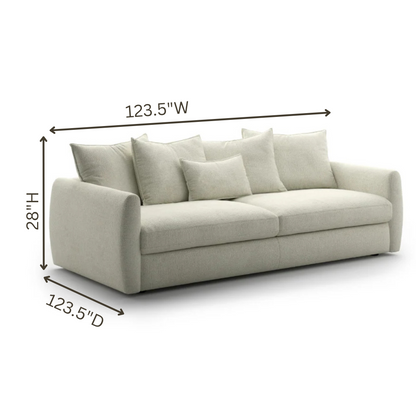 Luonto Winslow Stationary Fabric Sofa